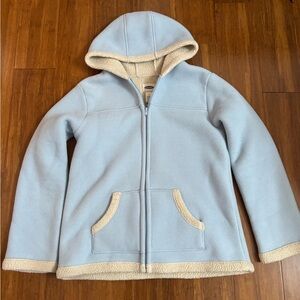 Old Navy Girls Blue Fleece Jacket Size 16